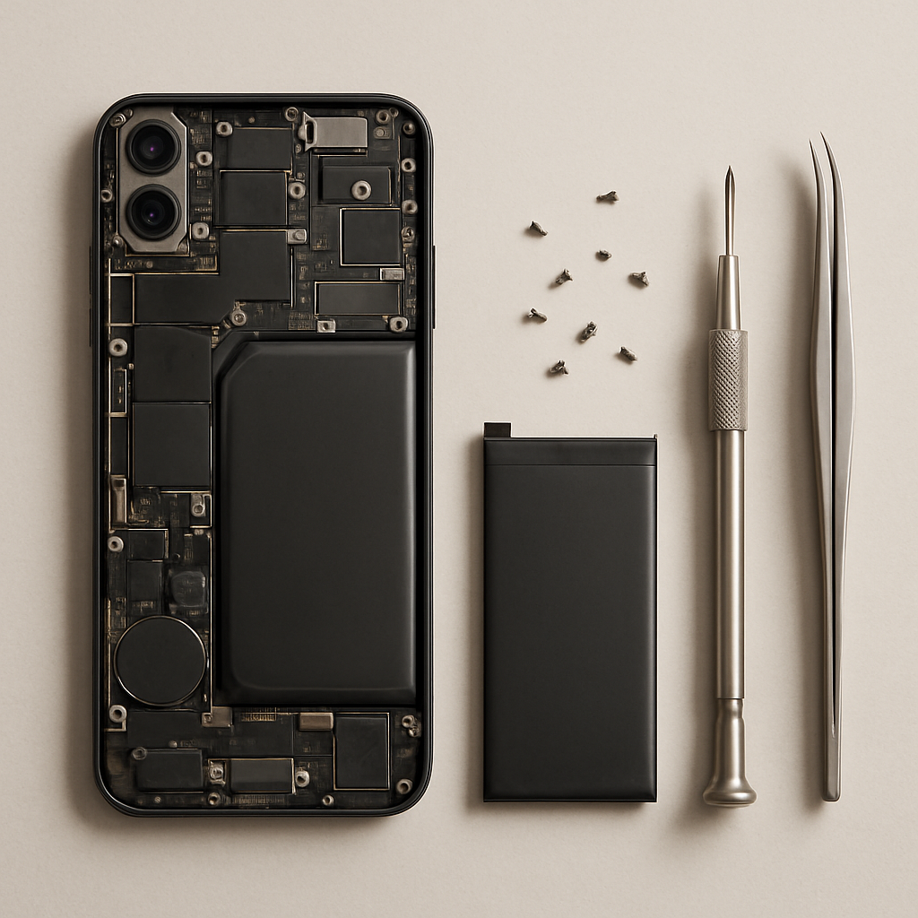Réparabilité d’un smartphone pour le garder plus longtemps