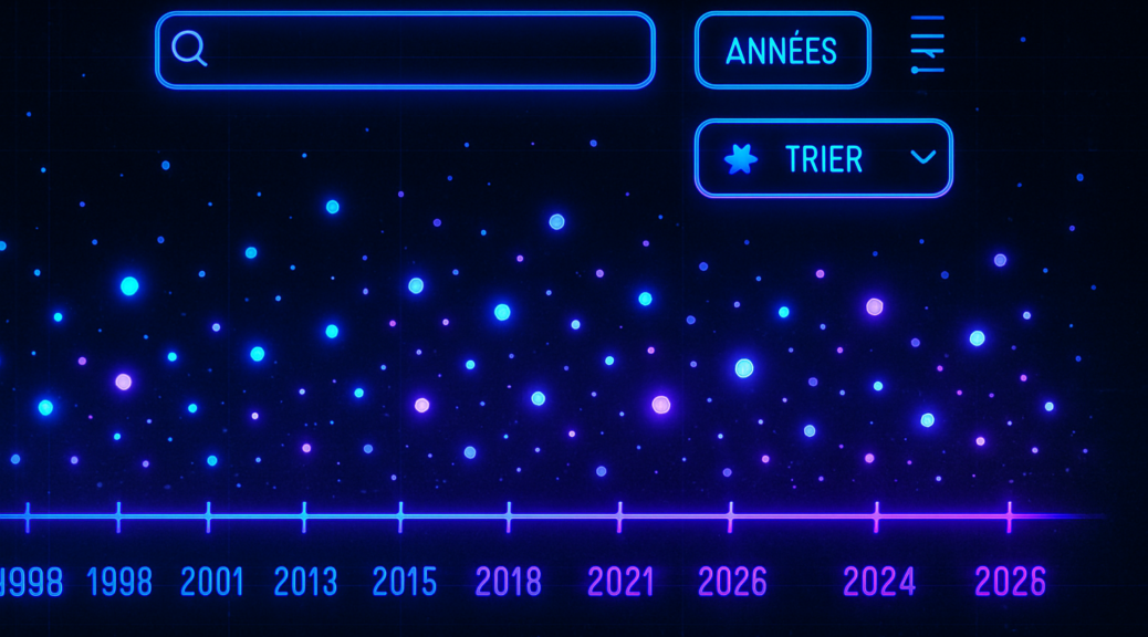 Frise chronologique interactive des fuites de données pour visualiser le risque cyber