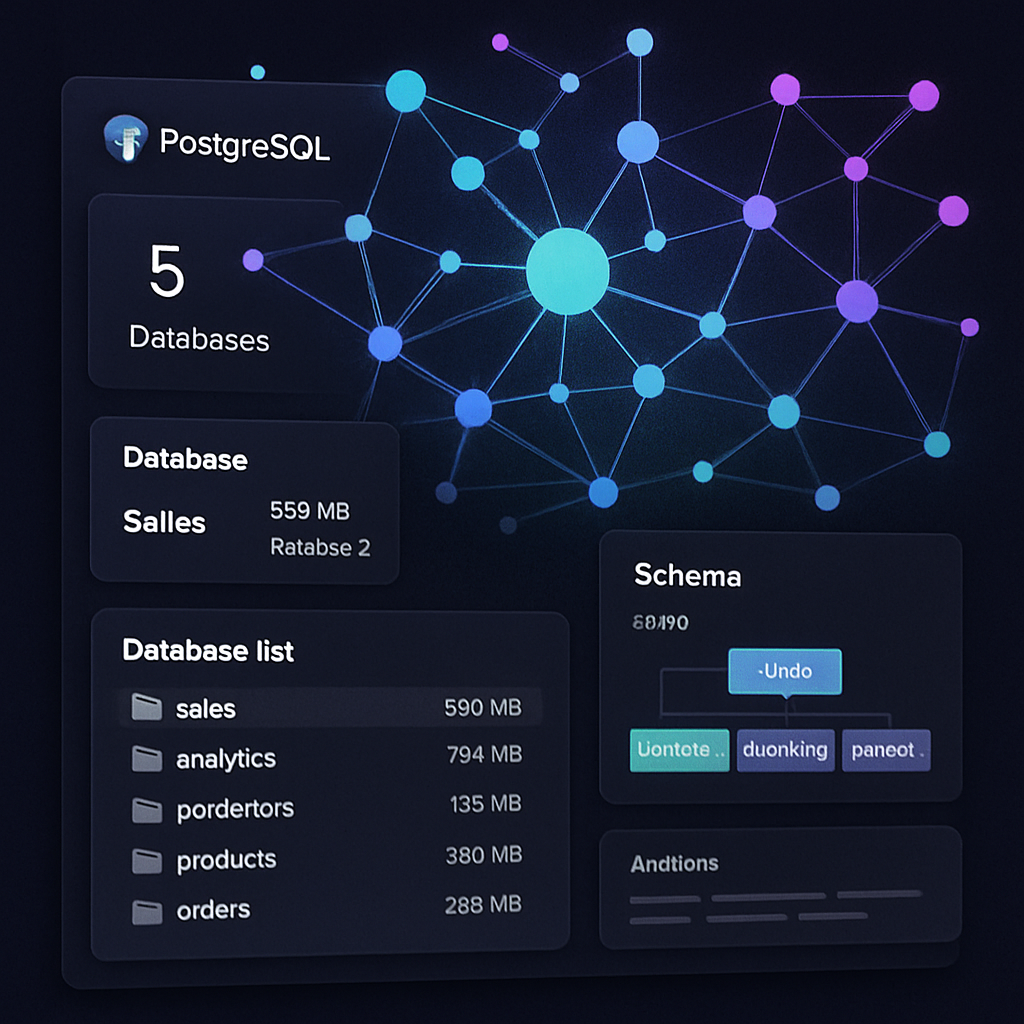 Interface bbDump : gestion PostgreSQL et couche MCP pour agents IA