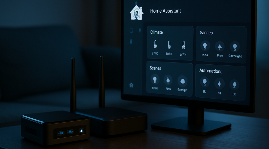Mini PC avec Home Assistant pour une domotique fiable et automatisée